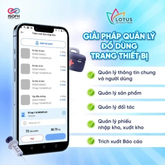 LOTUS - GIẢI PHÁP QUẢN LÝ ĐỒ DÙNG TRANG THIẾT BỊ