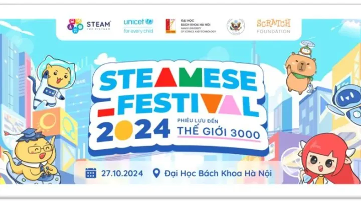 STEAMese Festival 2024 tại ĐHBK Hà Nội: Khơi nguồn sáng tạo và định hình tương lai cùng STEAM